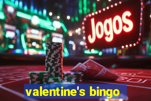 valentine's bingo