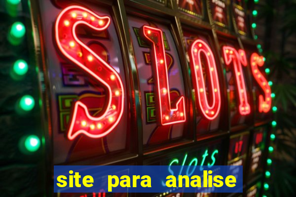 site para analise de jogos