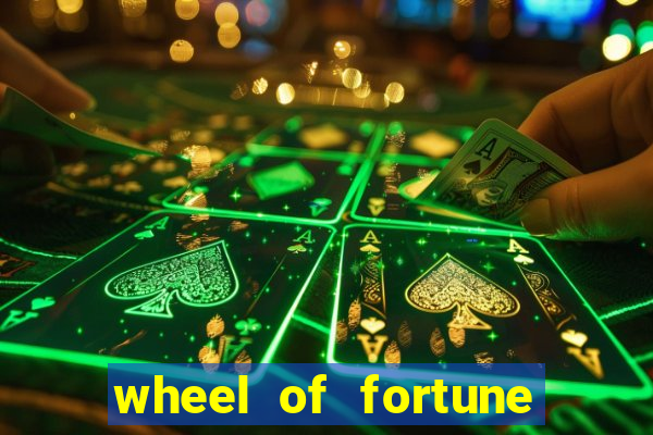 wheel of fortune slot machine