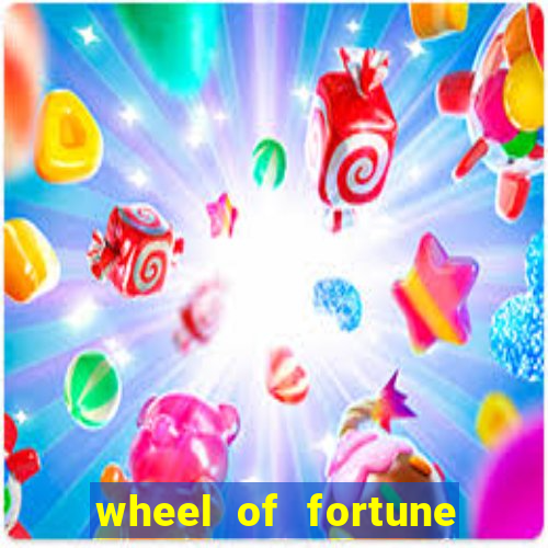 wheel of fortune slot machine