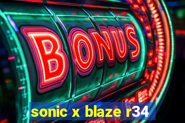 sonic x blaze r34