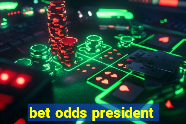 bet odds president