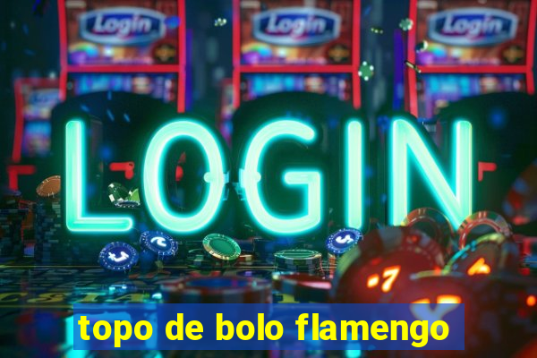 topo de bolo flamengo