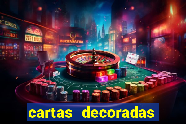 cartas decoradas para imprimir