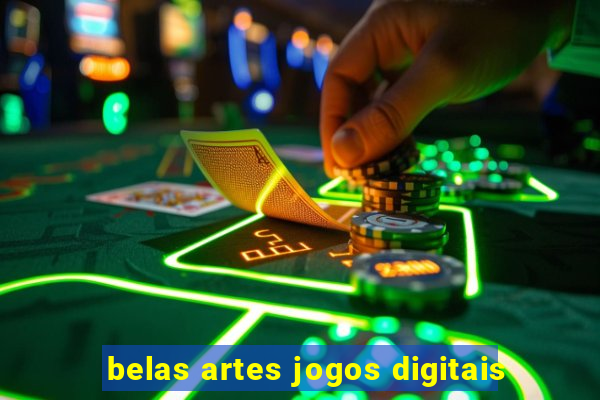 belas artes jogos digitais