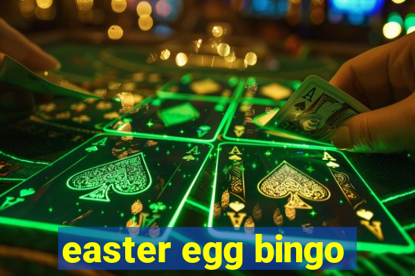 easter egg bingo