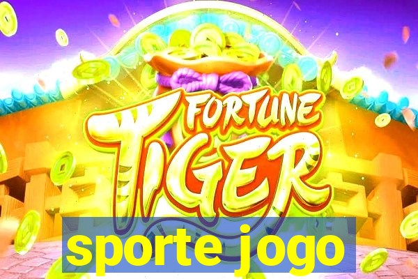 sporte jogo