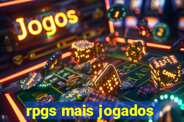 rpgs mais jogados