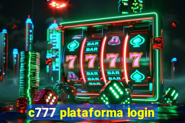 c777 plataforma login