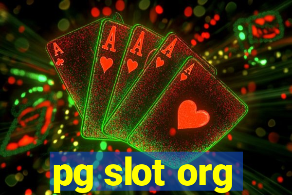 pg slot org