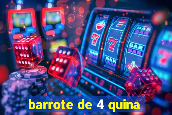 barrote de 4 quina