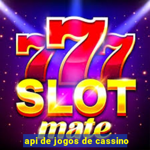 api de jogos de cassino