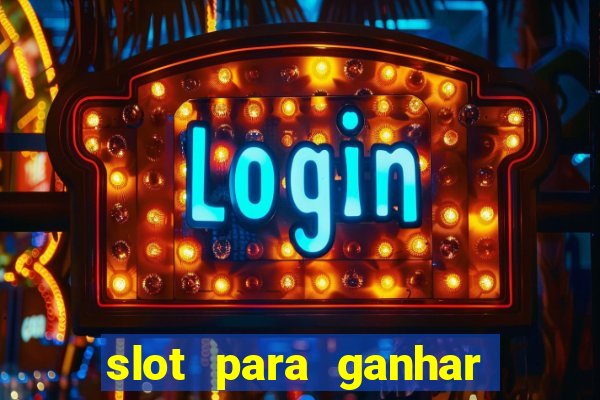 slot para ganhar dinheiro no pix