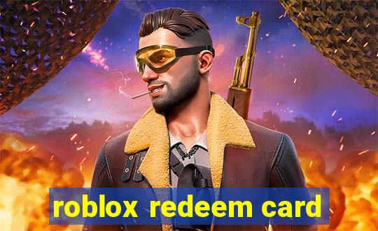 roblox redeem card