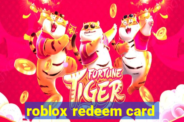 roblox redeem card