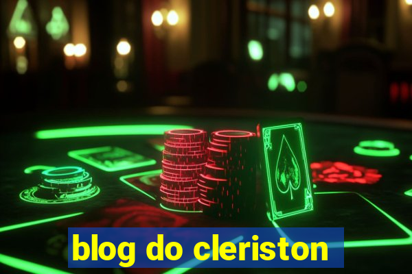 blog do cleriston