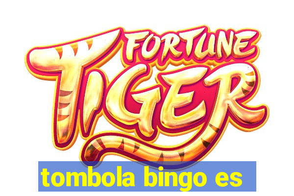 tombola bingo es