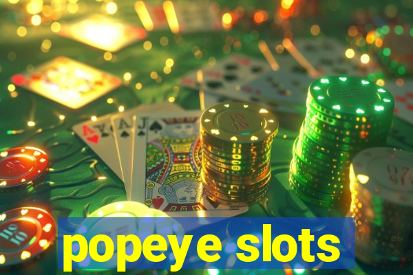 popeye slots