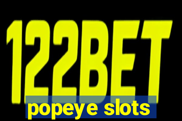 popeye slots