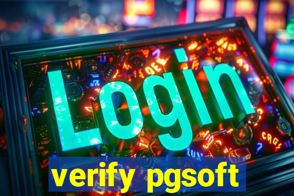 verify pgsoft