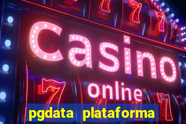 pgdata plataforma de jogos