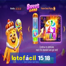 lotofácil 1518