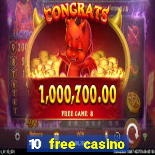 10 free casino bonus no deposit