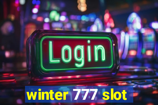 winter 777 slot