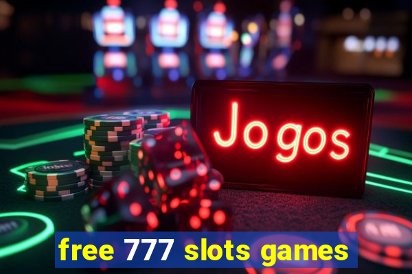 free 777 slots games