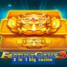 3 in 1 big casino game set