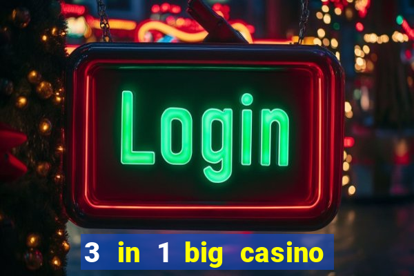 3 in 1 big casino game set