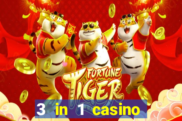 3 in 1 casino game set