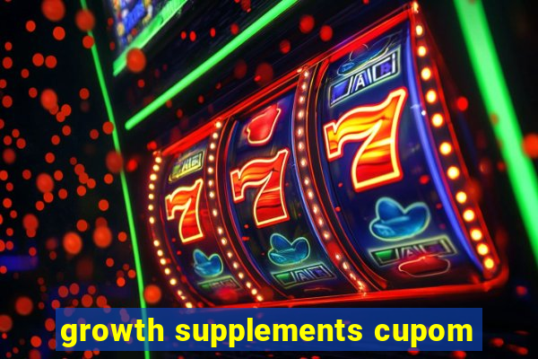 growth supplements cupom