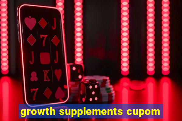 growth supplements cupom