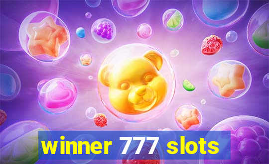 winner 777 slots