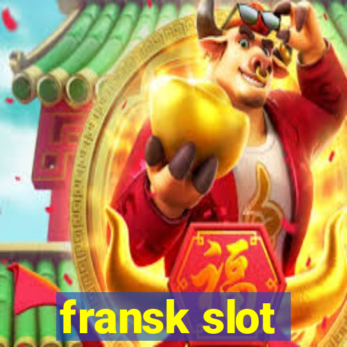 fransk slot