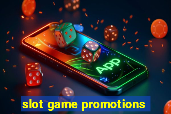 slot game promotions