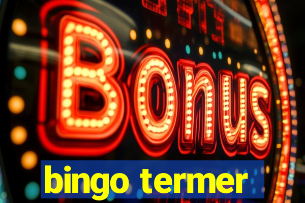 bingo termer