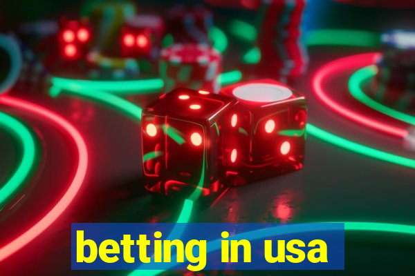 betting in usa