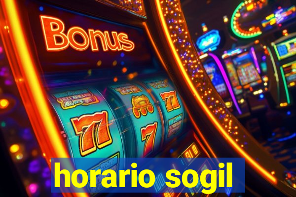 horario sogil