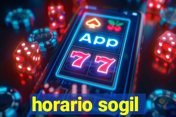 horario sogil