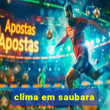 clima em saubara