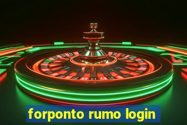 forponto rumo login