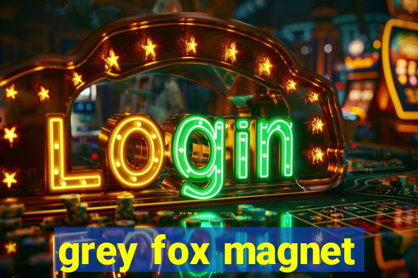 grey fox magnet