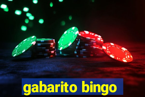 gabarito bingo