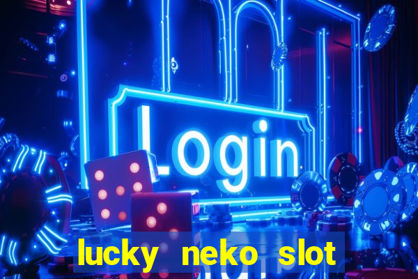 lucky neko slot logo png