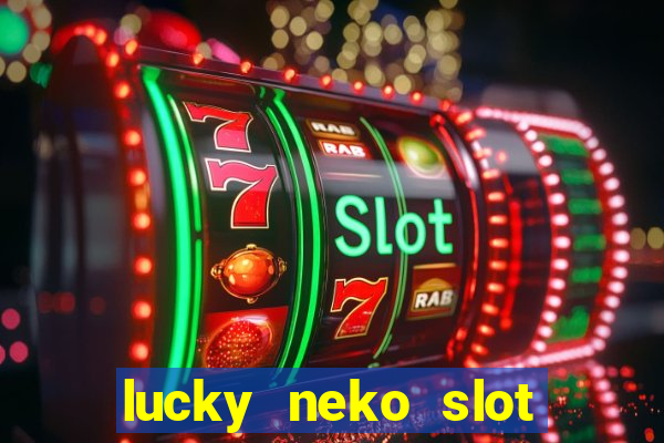 lucky neko slot logo png