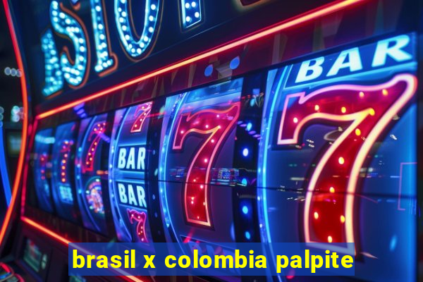 brasil x colombia palpite