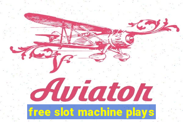 free slot machine plays