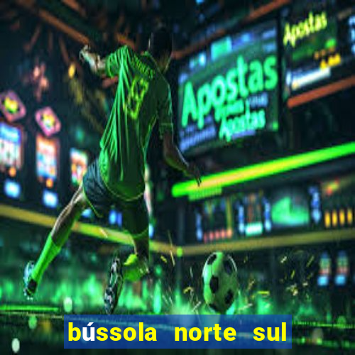 bússola norte sul leste oeste